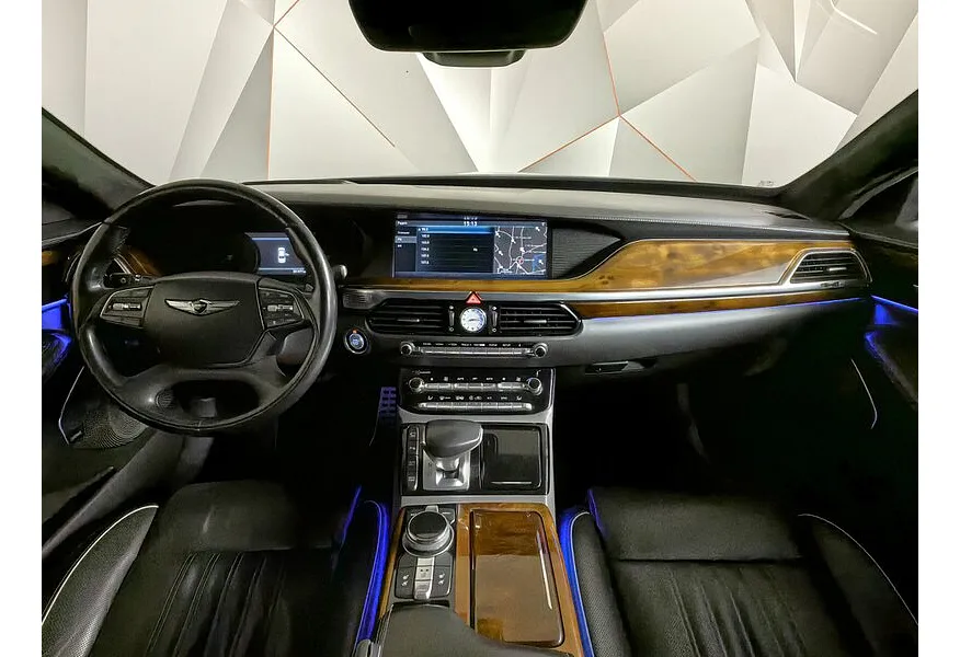 Genesis G90 3.3 T-GDI AT AWD (5 мест) (370 л.с.) Elite Черный в АВИЛОН. Слайд №13