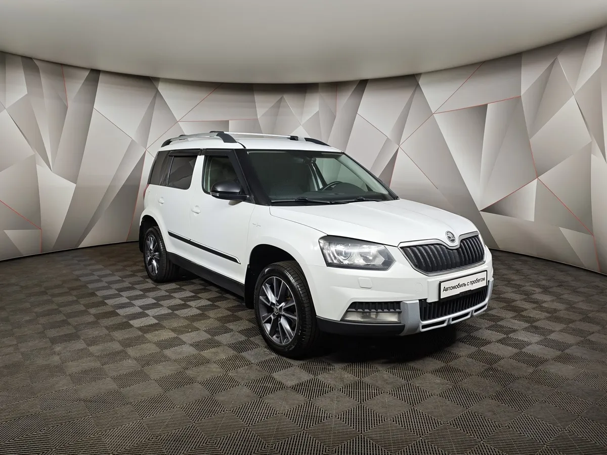 Skoda Yeti 1.6 AT (110 л.с.) Белый в АВИЛОН. Слайд №3