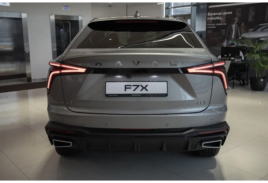 Haval F7x 2.0 DCT 4WD (192 л.с.) Premium Серый в АВИЛОН. Слайд №6