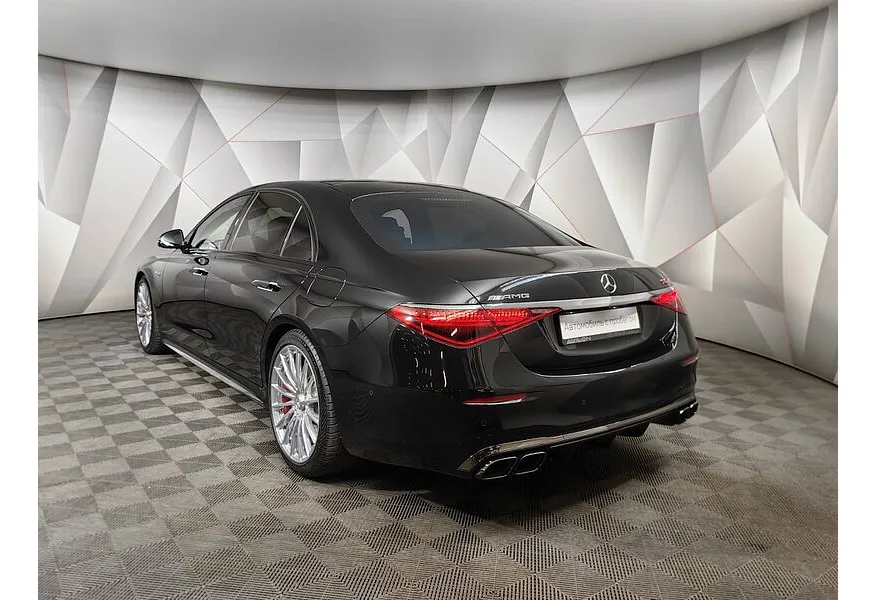 Mercedes-Benz S-Класс S 63 AMG 9G-Tronic 4Matic+ (700 л.с.) E Performance Черный в АВИЛОН. Слайд №4