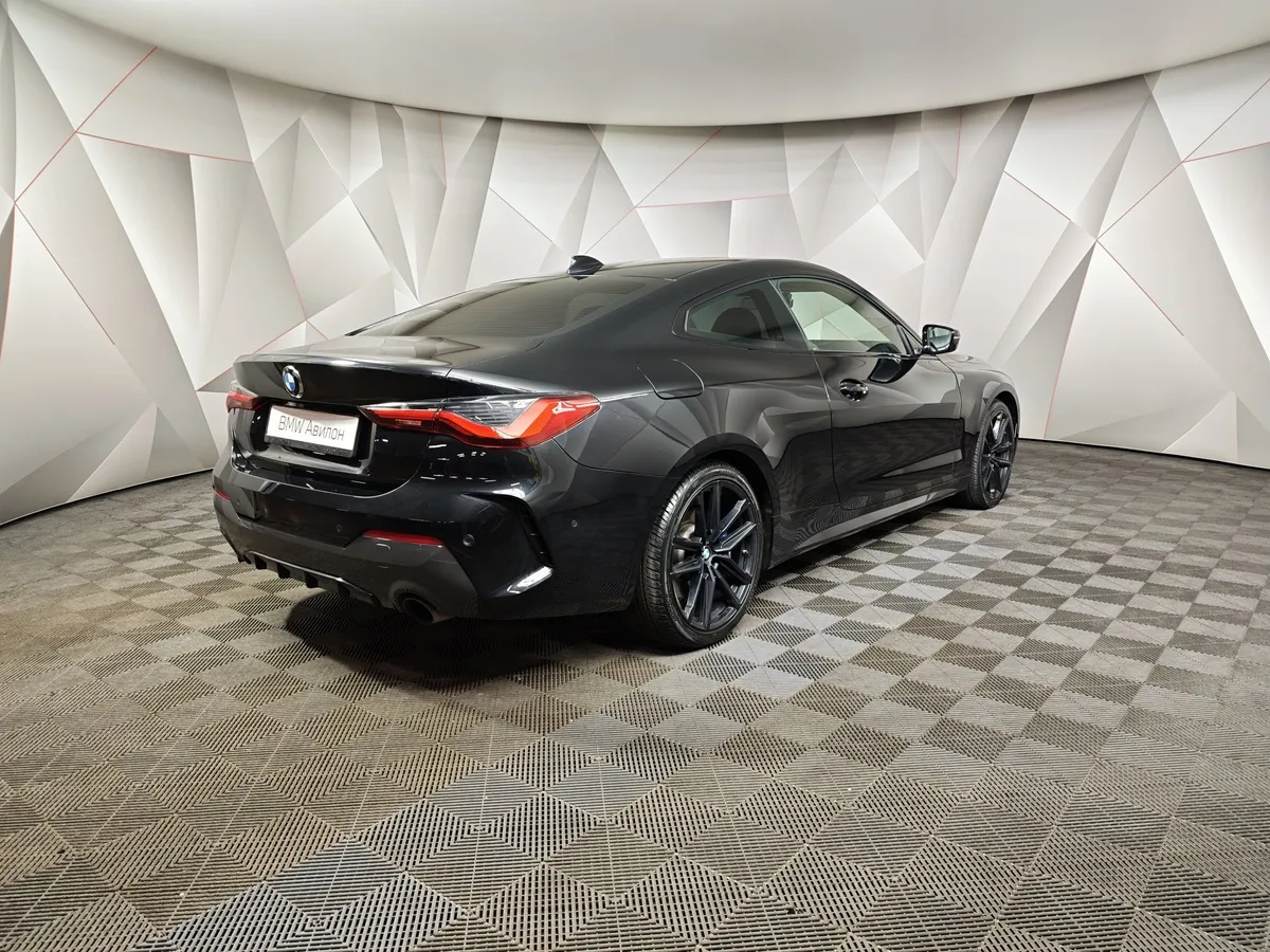 BMW 4 серия 420i AT (184 л.с.) M Sport Pure Черный в АВИЛОН. Слайд №2