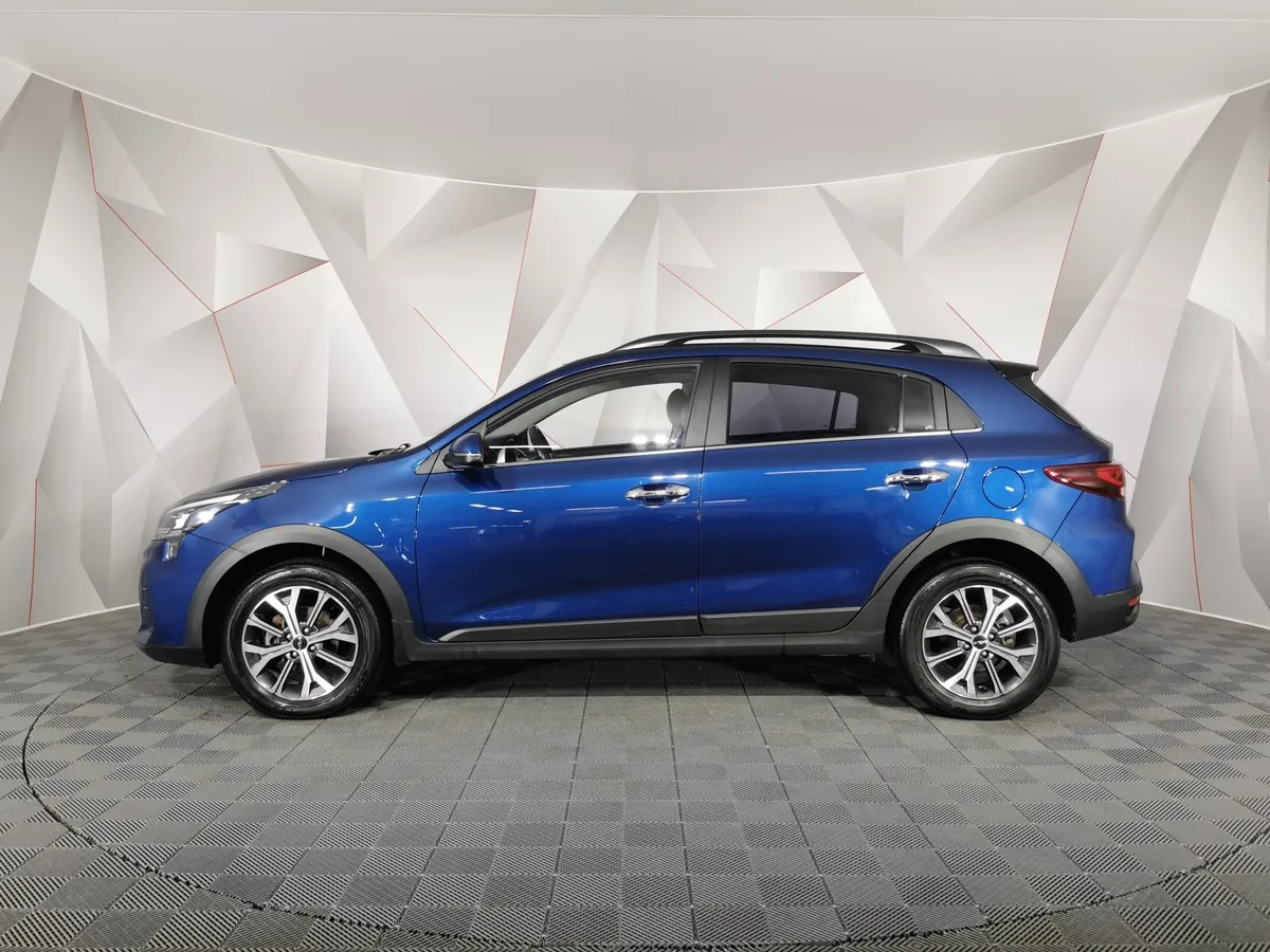 Kia Rio X 1.6 AT (123 л.с.) Premium Синий в АВИЛОН. Слайд №5