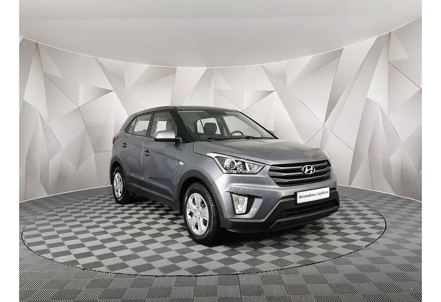 Hyundai Creta 2.0 AT (149 л.с.) Travel Серый в АВИЛОН. Слайд №3
