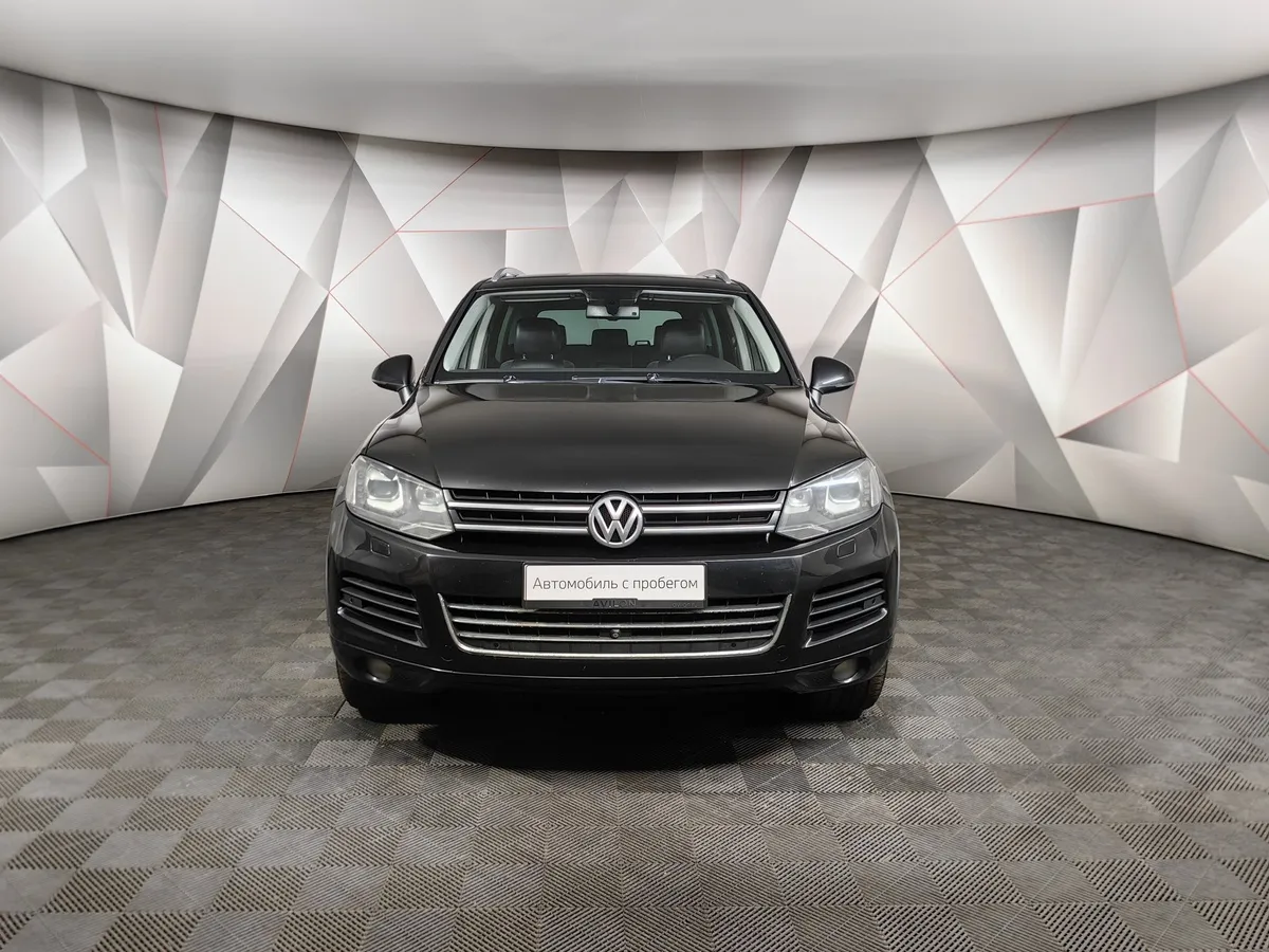 Volkswagen Touareg 3.0 TDI AT (240 л.с.) base Черный в АВИЛОН. Слайд №7