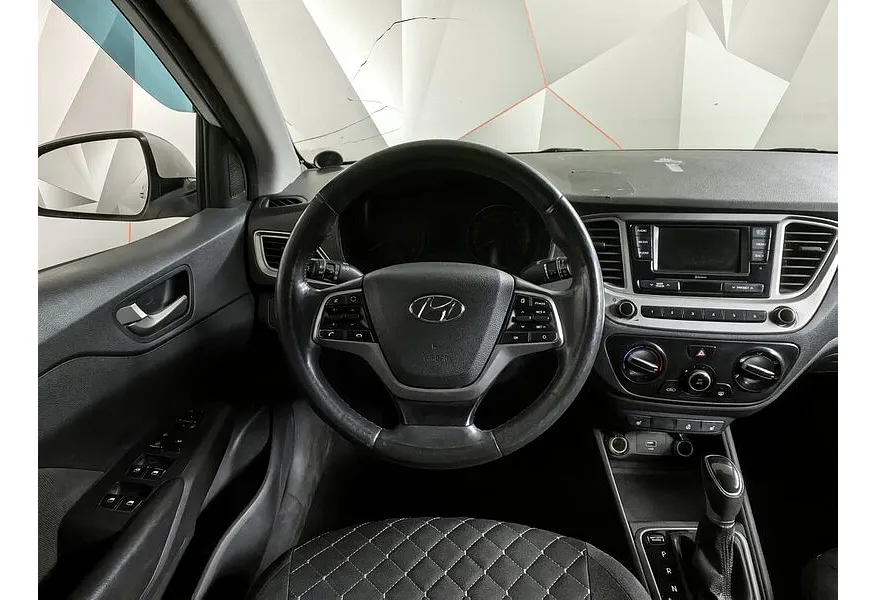 Hyundai Solaris 1.6 AT (123 л.с.) Active Plus Белый в АВИЛОН. Слайд №17