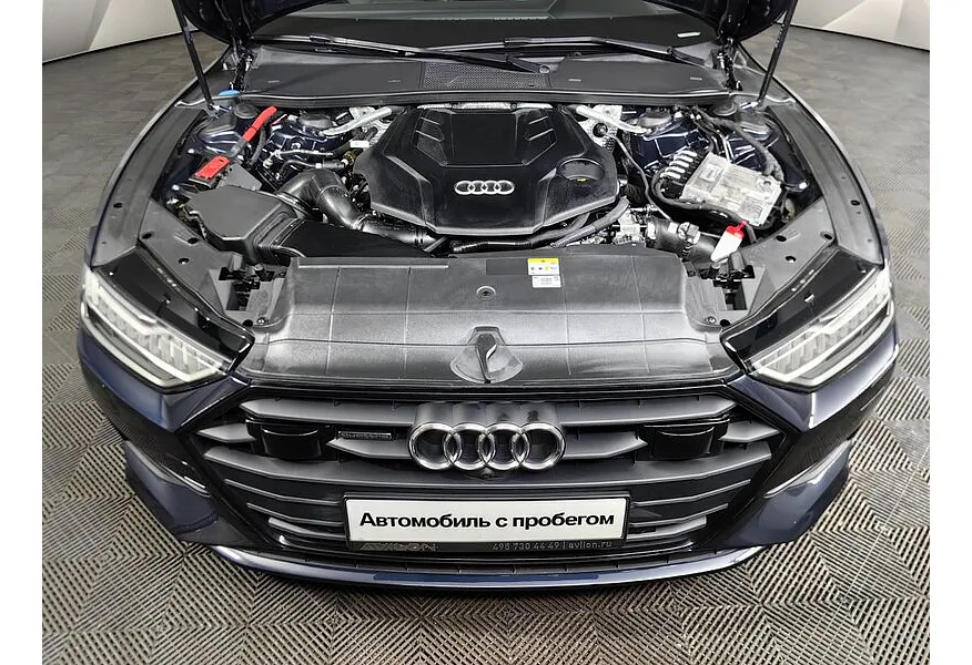 Audi A7 55 TFSI quattro S tronic (340 л.с.) Синий в АВИЛОН. Слайд №11
