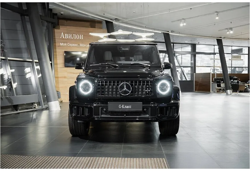 Mercedes-Benz G-Класс G 63 AMG Speedshift 4Matic (585 л.с.) Черный в АВИЛОН. Слайд №2