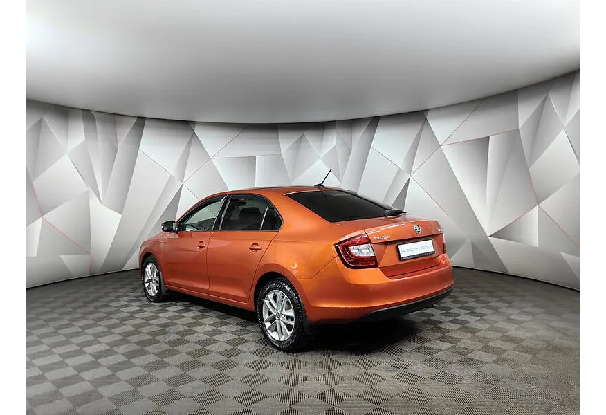 Skoda Rapid 1.6 AT (110 л.с.) Active Оранжевый в АВИЛОН. Слайд №4