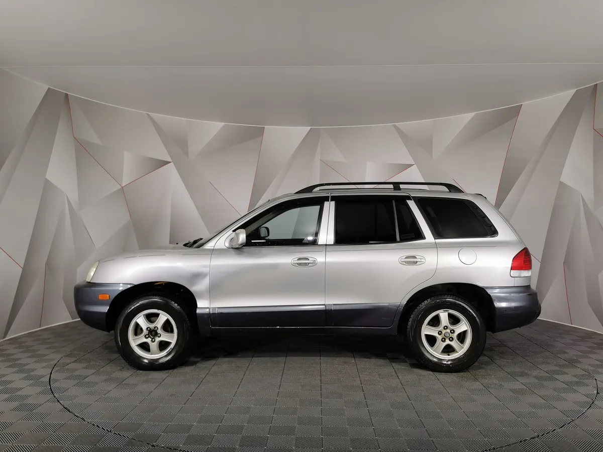 Hyundai Santa Fe 2.4 AT (150 л.с.) Серебристый в АВИЛОН. Слайд №5