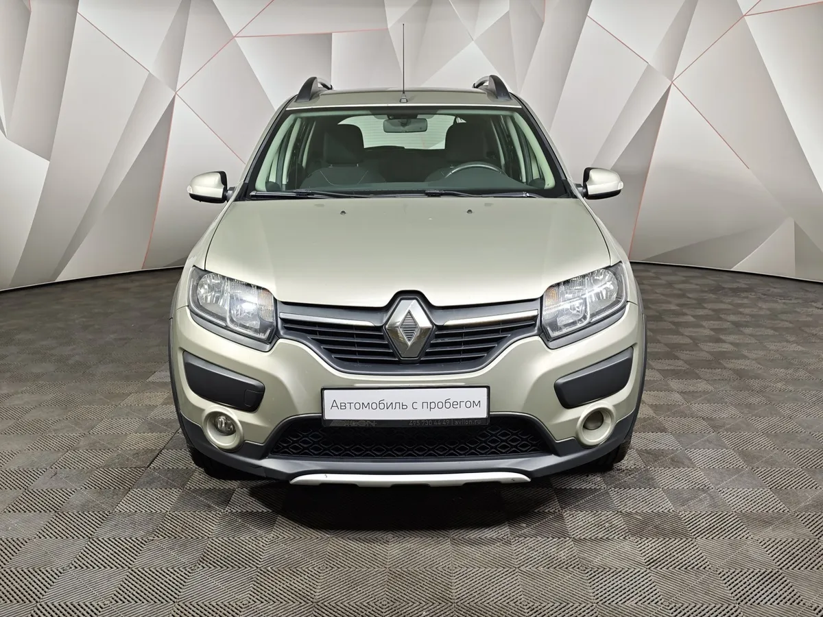 Renault Sandero 1.6 AT (103 л.с.) Stepway Бежевый в АВИЛОН. Слайд №7