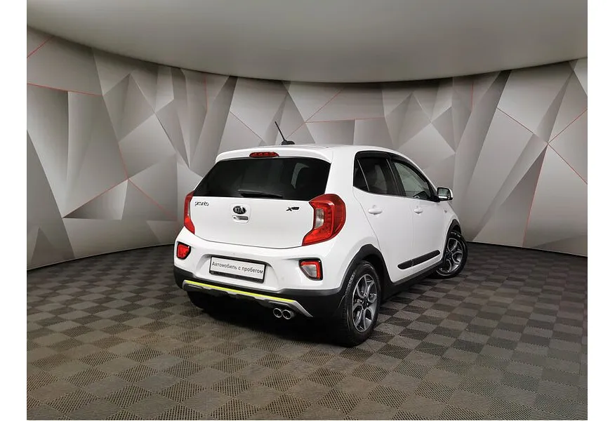Kia Picanto 1.2 AT (84 л.с.) X-Line Белый в АВИЛОН. Слайд №2