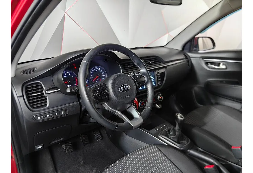 Kia Rio 1.6 MT (123 л.с.) Красный в АВИЛОН. Слайд №19