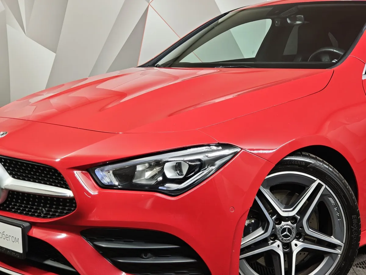 Mercedes-Benz CLA 200 7G-DCT (150 л.с.) Sport Красный в АВИЛОН. Слайд №10