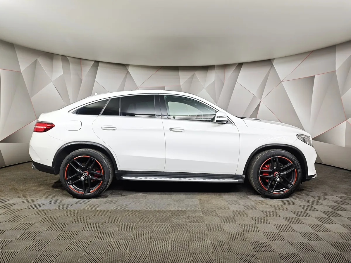Mercedes-Benz GLE Купе 350 d 4MATIC 9G-TRONIC (249 л.с.) Особая серия Белый в АВИЛОН. Слайд №6