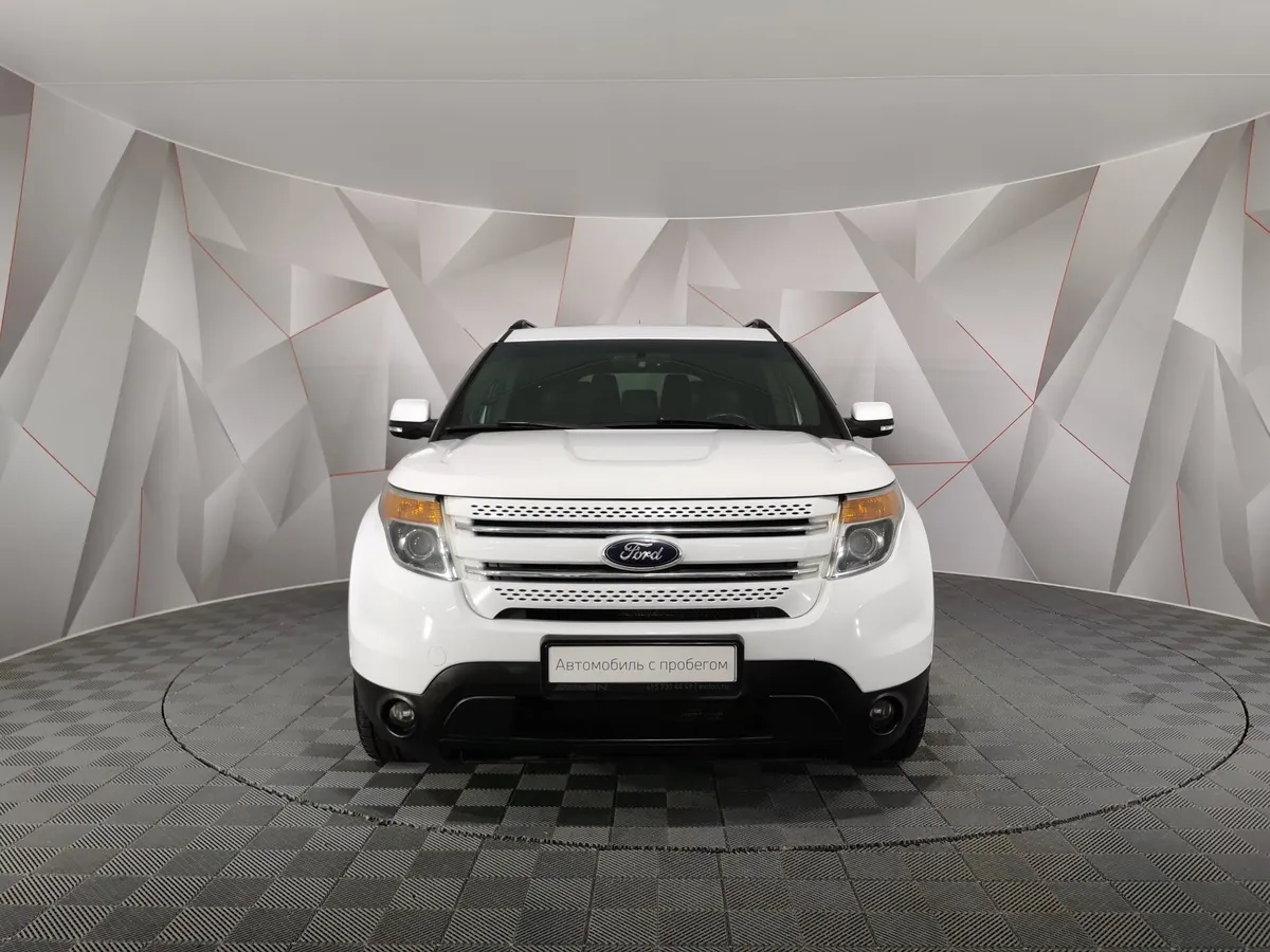 Ford Explorer 3.5 SelectShift 4WD (294 л.с.) Белый в АВИЛОН. Слайд №7