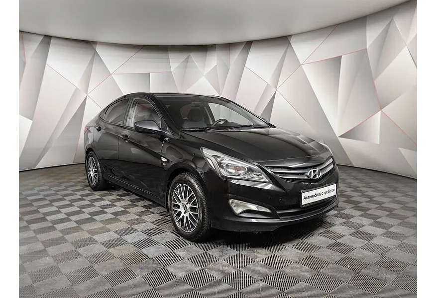 Hyundai Solaris 1.6 AT (123 л.с.) Comfort Черный в АВИЛОН. Слайд №2
