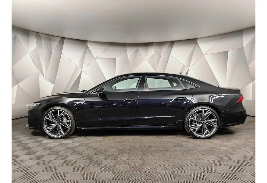 Audi A7 45 TFSI quattro S tronic (245 л.с.) S-line Black Samurai Черный в АВИЛОН. Слайд №5