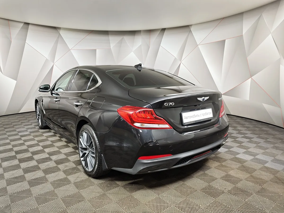 Genesis G70 2.0 T AT AWD (197 л.с.) Supreme + Panorama Черный в АВИЛОН. Слайд №4