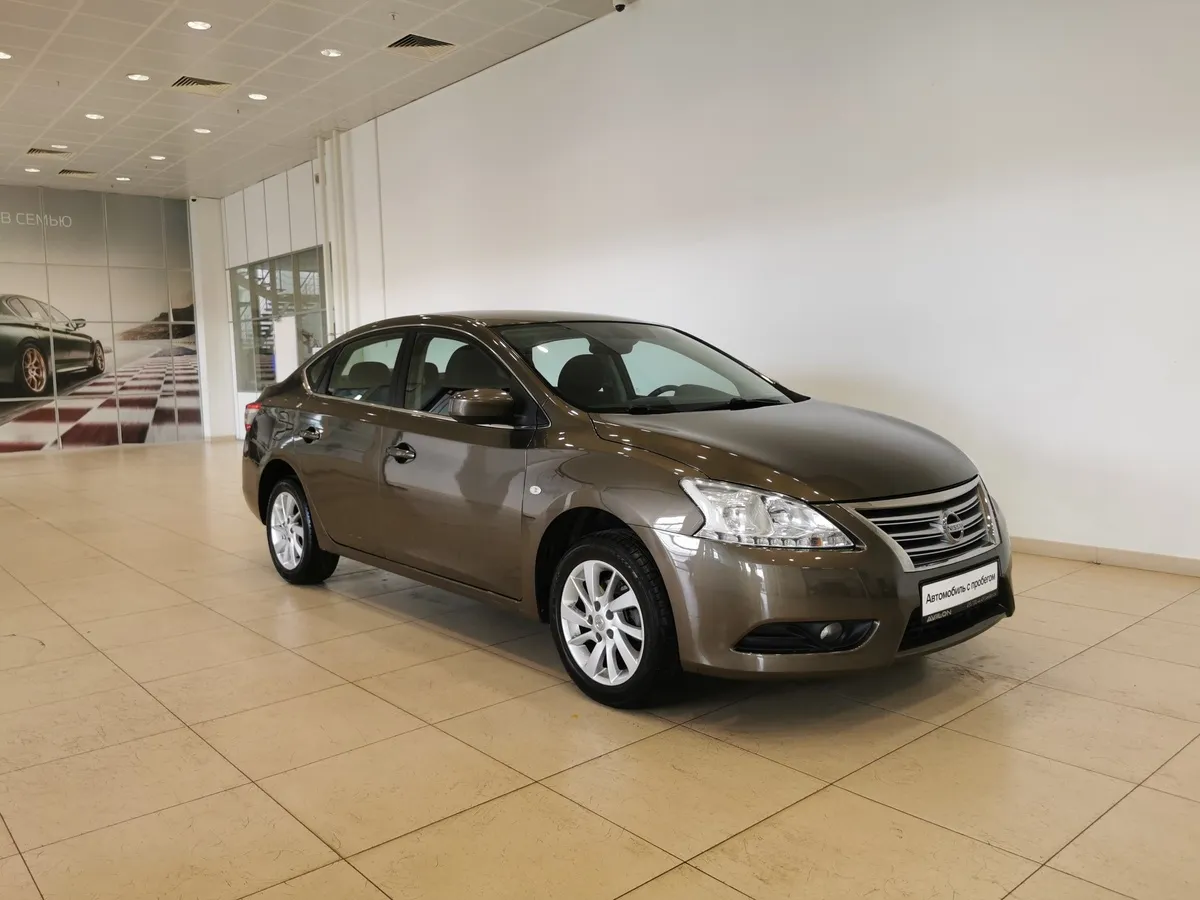 Nissan Sentra 1.6 CVT (117 л.с.) Коричневый в АВИЛОН. Слайд №3