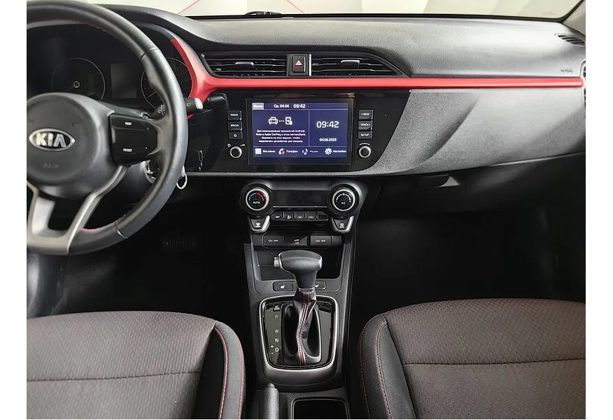 Kia Rio X 1.6 AT (123 л.с.) Premium Черный в АВИЛОН. Слайд №14