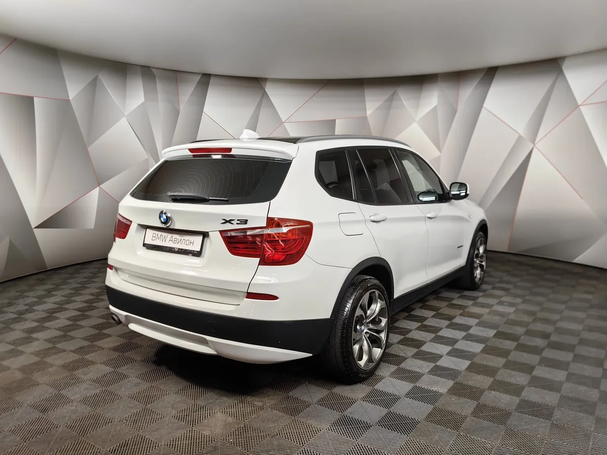 BMW X3 xDrive20d AT (184 л.с.) Белый в АВИЛОН. Слайд №2