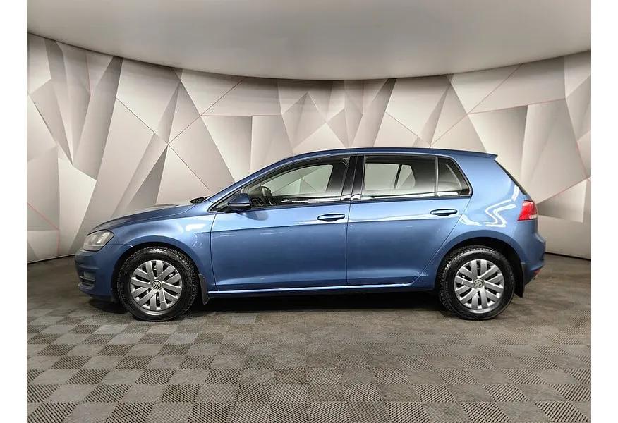 Volkswagen Golf 1.4 TSI BlueMotion MT (122 л.с.) Trendline Голубой в АВИЛОН. Слайд №4