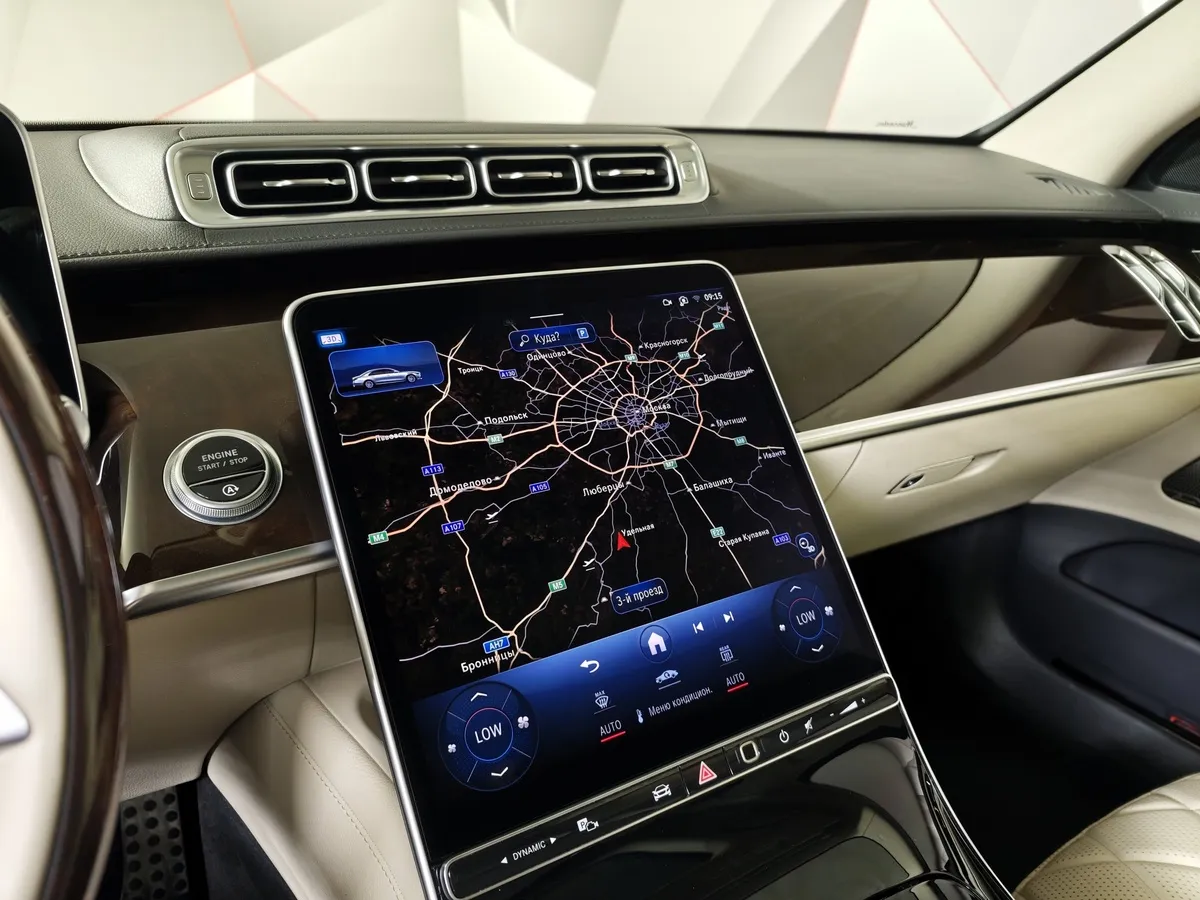 Mercedes-Benz S-Класс S 450 9G-Tronic 4Matic (367 л.с.) Зеленый в АВИЛОН. Слайд №25