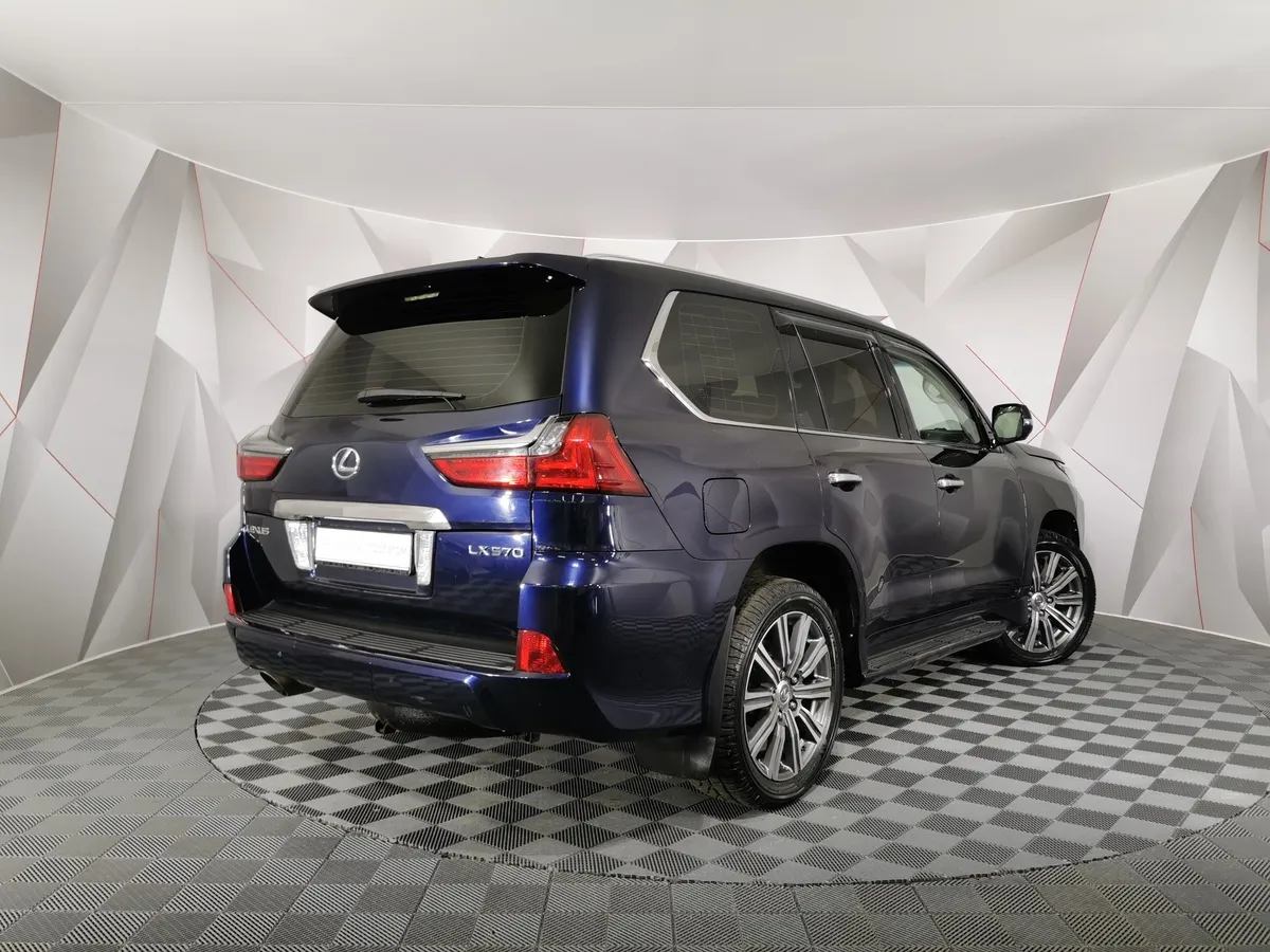 Lexus LX 570 AT (367 л.с.) Синий в АВИЛОН. Слайд №2