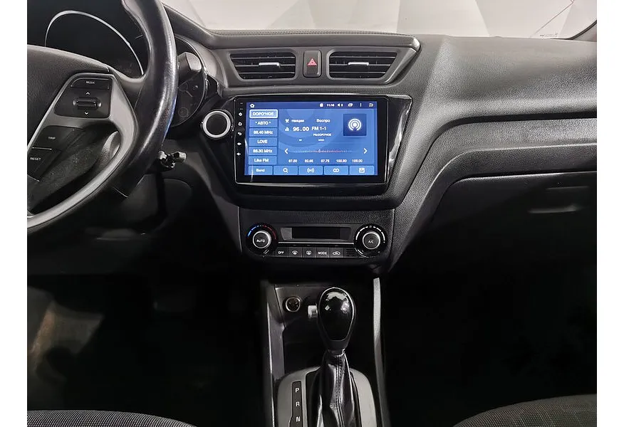 Kia Rio 1.6 AT (123 л.с.) Серый в АВИЛОН. Слайд №14