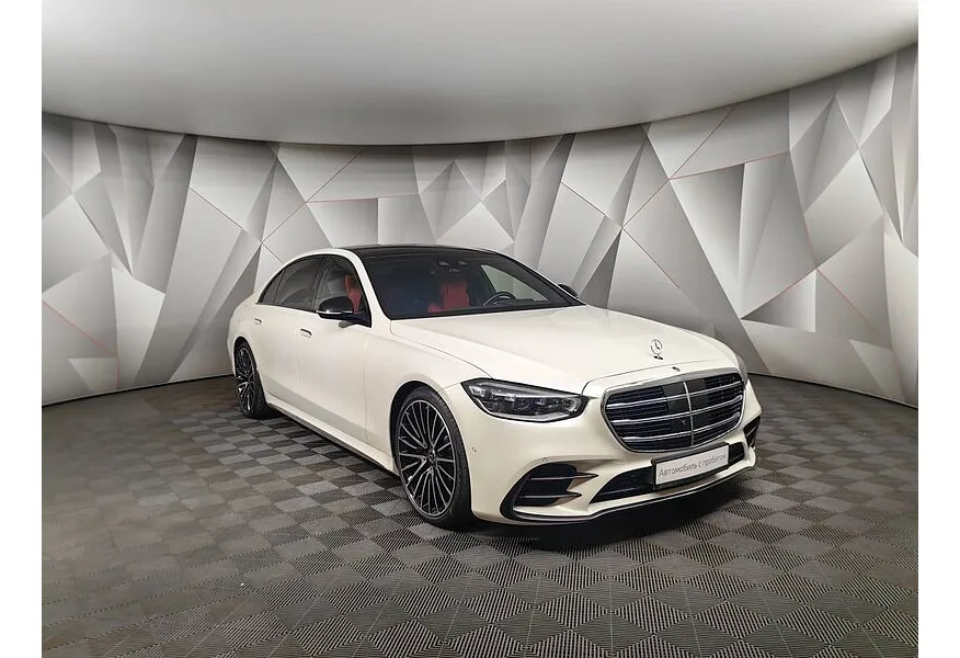АВИЛОН - Mercedes-Benz S-Класс S 400 d 9G-Tronic 4Matic (330 л.с.) Premium Белый - slide 1
