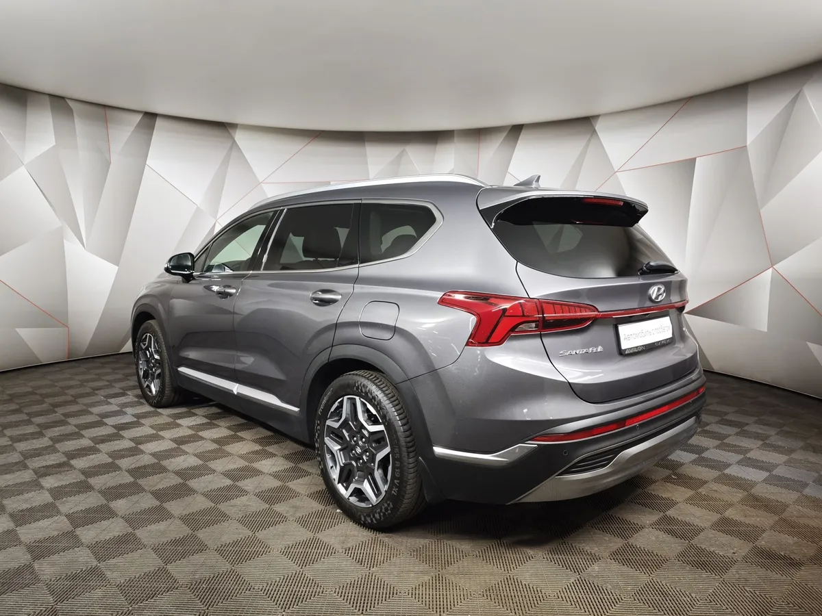 Hyundai Santa Fe 2.5 AWD 6AT (180 л.с.) High-Tech Серый в АВИЛОН. Слайд №4