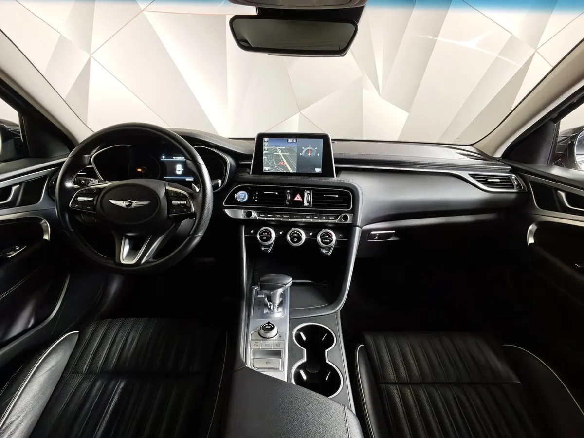 Genesis G70 2.0 T AT AWD (197 л.с.) Supreme + Panorama Черный в АВИЛОН. Слайд №14