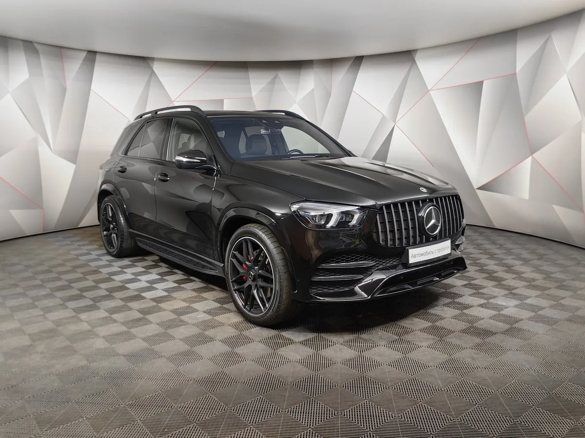 Mercedes-Benz GLE 400 d 4MATIC 9G-TRONIC (330 л.с.) Black Line Черный в АВИЛОН. Слайд №3