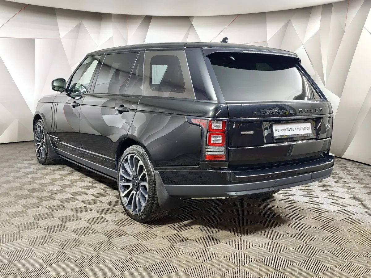 Land Rover Range Rover 4.4 SDV8 AT AWD (339 л.с.) Autobiography Черный в АВИЛОН. Слайд №4