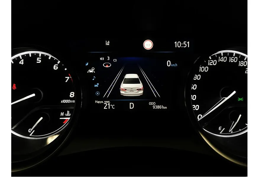 Toyota Camry 2.5 AT (200 л.с.) Белый в АВИЛОН. Слайд №20