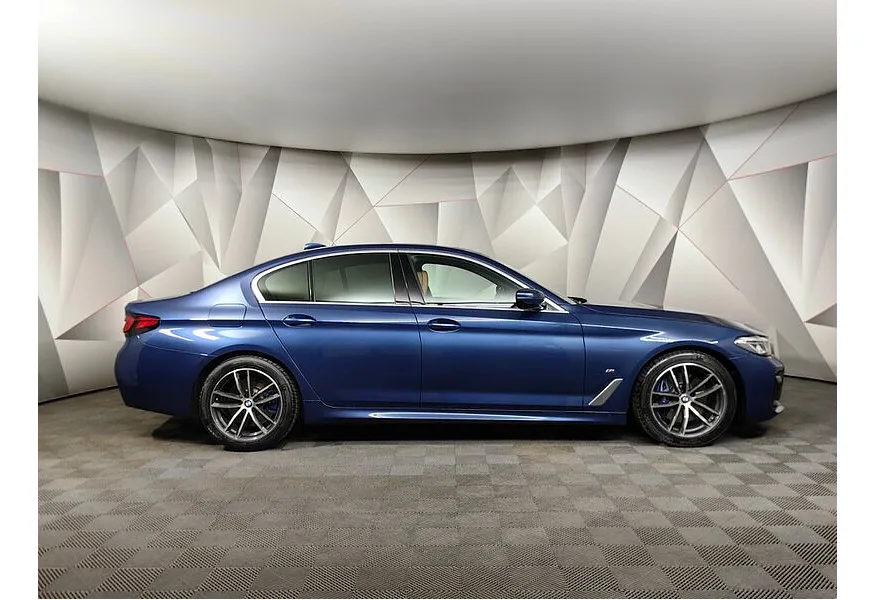 BMW 5 серия 520i Steptronic (184 л.с.) Синий в АВИЛОН. Слайд №6