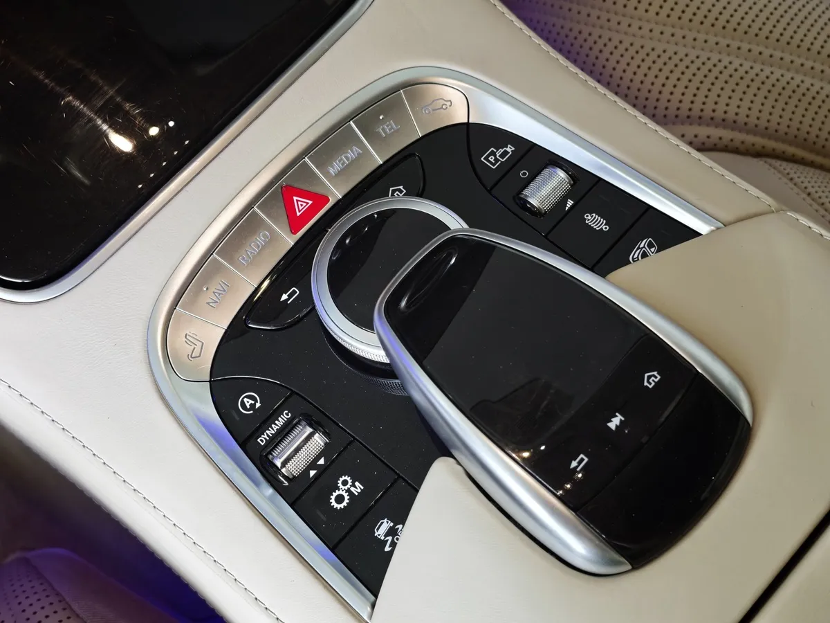 Mercedes-Benz S-Класс S 63 AMG 9G-Tronic 4Matic+ длинная база (612 л.с.) Черный в АВИЛОН. Слайд №22