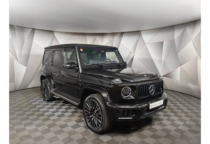Mercedes-Benz G-Класс G 63 AMG Speedshift 4Matic (585 л.с.) Черный в АВИЛОН. Слайд №3