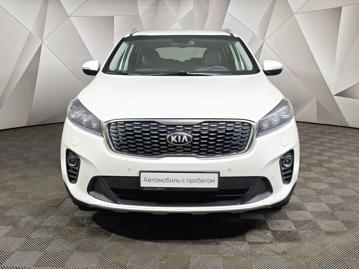 Kia Sorento 2.2 D AT AWD (5 мест) (200 л.с.) Prestige Белый в АВИЛОН. Слайд №7