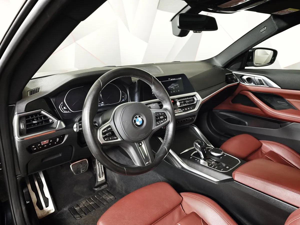 BMW 4 серия 420d xDrive AT (190 л.с.) M Sport Pro Черный в АВИЛОН. Слайд №12
