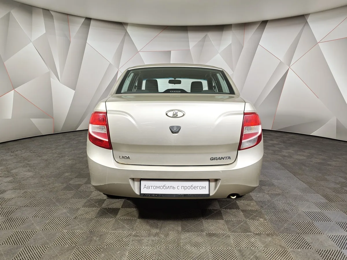 ВАЗ (Lada) Granta 1.6 AT 16кл (98 л.с.) Бежевый в АВИЛОН. Слайд №8