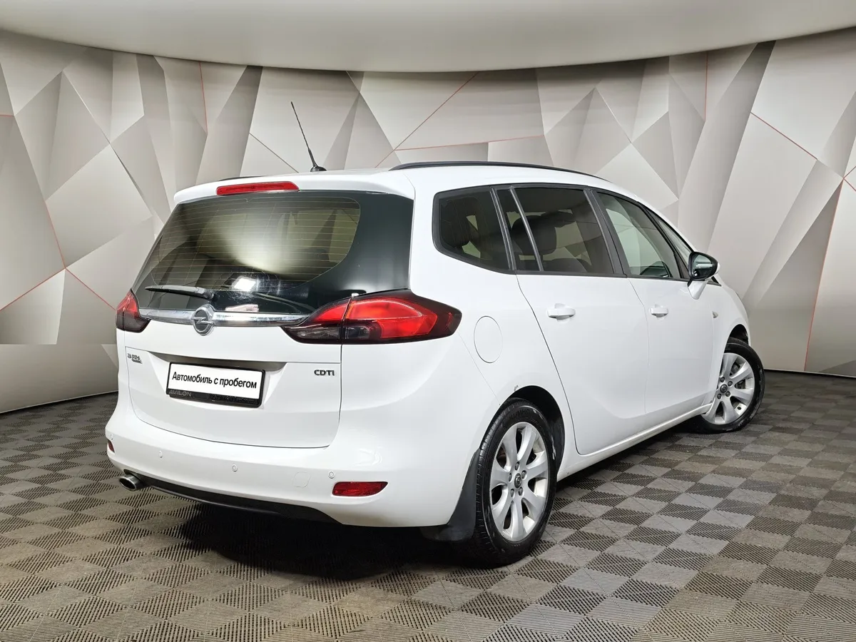 Opel Zafira 2.0 CDTI AT (130 л.с.) Белый в АВИЛОН. Слайд №2