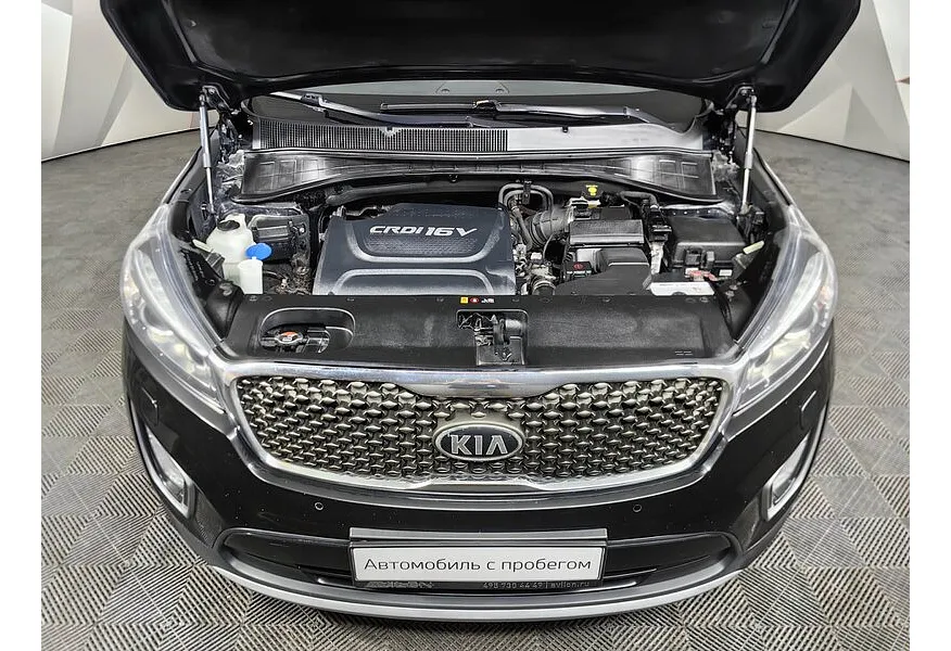 Kia Sorento 2.2 CRDi AT AWD (200 л.с.) Черный в АВИЛОН. Слайд №11
