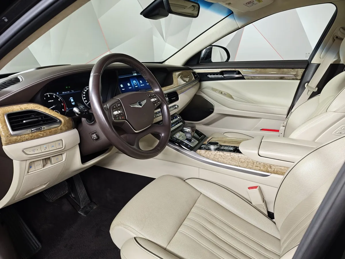 Genesis G90 5.0 L GDI AT AWD (413 л.с.) Черный в АВИЛОН. Слайд №18