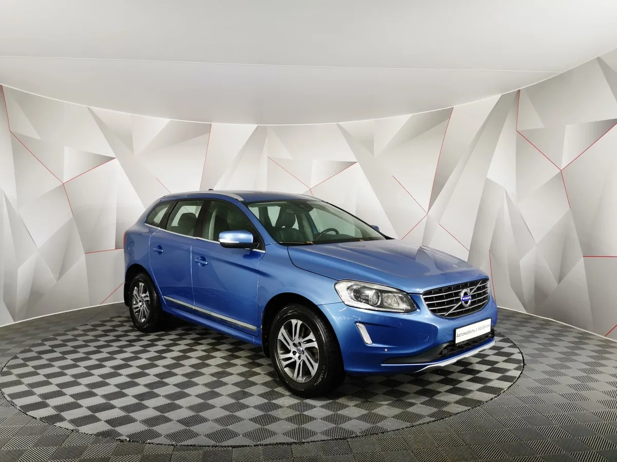 Volvo XC60 2.4 D4 Geartronic AWD (181 л.с.) Голубой в АВИЛОН. Слайд №3