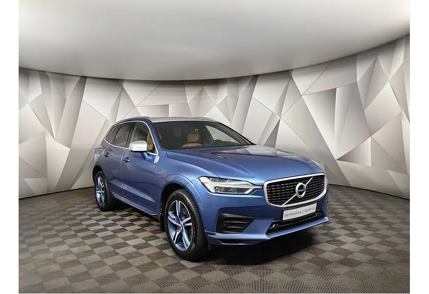Volvo XC60 2.0 T6 AT AWD (320 л.с.) R-Design Синий в АВИЛОН. Слайд №2
