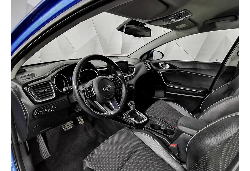 Kia Ceed 1.6 MPI AT (128 л.с.) Luxe Синий в АВИЛОН. Слайд №19