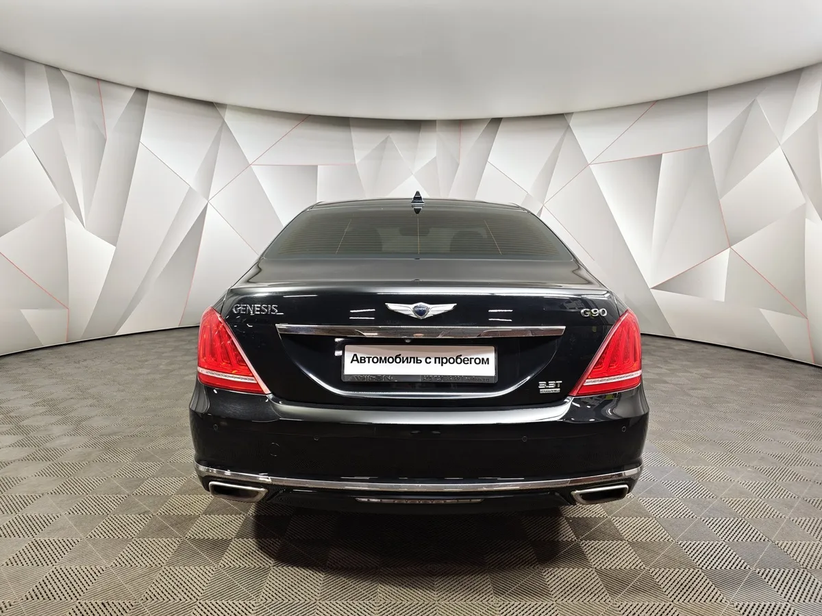 Genesis G90 3.3 T-GDI AT AWD (5 мест) (370 л.с.) Elite Черный в АВИЛОН. Слайд №8
