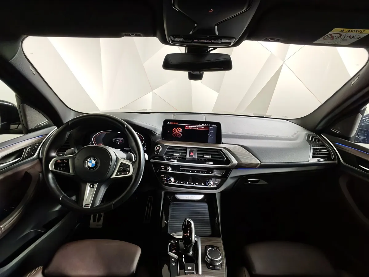 BMW X3 xDrive30d AT (249 л.с.) M Sport Черный в АВИЛОН. Слайд №11