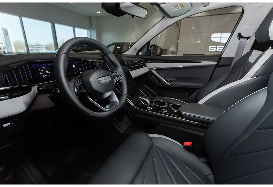 Geely Atlas 2.0T AT 4WD (200 л.с.) Luxury Синий в АВИЛОН. Слайд №7